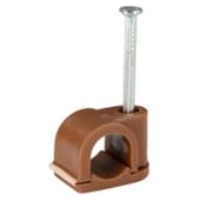 Quick Clip cop Brown 1/2" Mas Nail