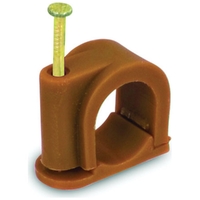 Quick Clip cop Brown 3/4" Twist Nail