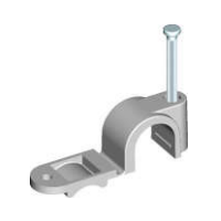 16mm Masonry Nail Polybutylene (PB) Grey Quick Clip Closed 