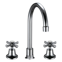 Whitehall CP Hob Sink Set Gooseneck Anti Vndl LF