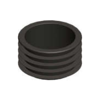 100mm Flexy Fin Seal Black DWV