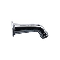 530 Shower Arm male/female Chrome Plated, 100mm