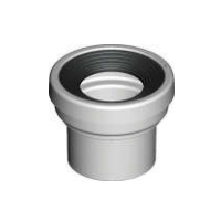 100mm Long Straight Solvent Weld Pan Connector F0422