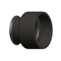 Flush Pipe Collar Black 50mm