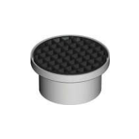 100mm Female Finishing Collar & Flat Grate DWV 