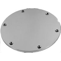 DWV BTS Spare Lid Chrome 100mm
