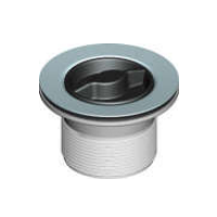 50x50mm Stainles Steel Sink (Bolted) Plug & Waste  
