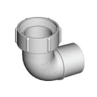 40mm DWV Cap & Lining Elbow Standard 