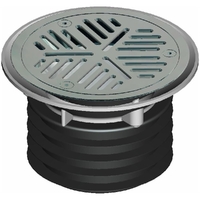 Vinyl Floor Wst F/Fin Grate 100mm
