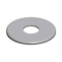 19mm Wall Disc White