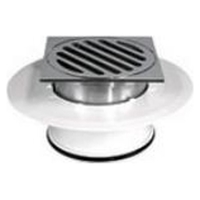 Maxi Swivel Sys RRJ Sq Chr-Br 80x50mm