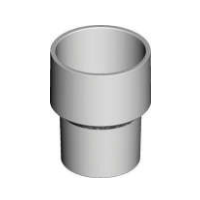 50mm DWV Slab Adap Socket-Inpipe 