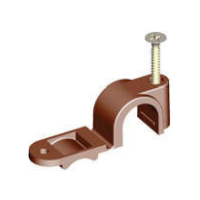 3/4" Timber Screw Copper Brown Quick Clip Closed 