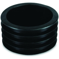 F/Fin Seal Black 80mm DWV