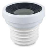 Pan Con F/Fin 100mm Straight HDPE