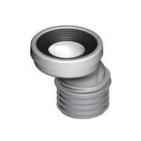 100x40mm H/rise HDPE Pan Con F/Fin