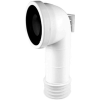 Pan Bend F/Fin 100mm HDPE