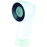 Pan Bend Q F/Fin 100mm HDPE