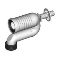 100mm Universal Pan Bend with Bracket 