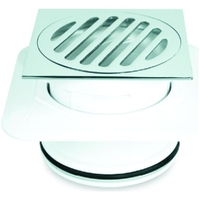 M/Adap Sys RRJ Sq-flg Sq Chr-Br 100mm