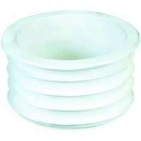 FF Outlet Seal White HDPE