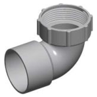 DWV Connector Elbow FI 40mm