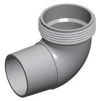 DWV Adaptor Elbow MI 40mm