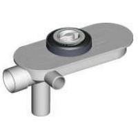 40mm Standard Chrome Triple Bath Waste Connection Kit  