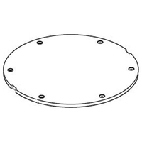 DWV BTS Spare Lid Brass 150mm