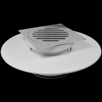 T/Top Sys Surf RRJ Sq Chr-Br 100x100mm