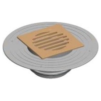 T/Top Sys Surf RRJ Sq Chr-Br 80x80mm