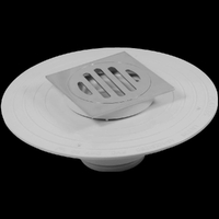 T/Top Sys Surf SW Sq Chr-Br 80x80mm