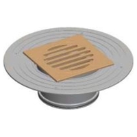 T/Top Sys Rec RRJ Sq Chr-Br 80x80mm