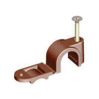 1" Timber Scr Quick Clip cop Brown     