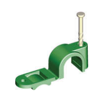 3/4" Timber Screw Lagged Copper Green Quick Clip Closed 