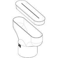 DWV Frog Mouth 100 Straight inc Cap