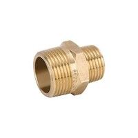 Hexagon Nipple Reducing Brass 25 X 20