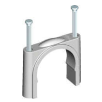 40mm Masonry Nail Insulation Grey Quick Clip Open 