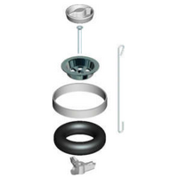 40mm Bath Waste Conn Spares Kit  