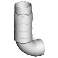 100x88 (155mm Exp) DWV Expansion Elbow 