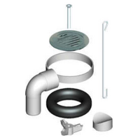 80mm Shower Waste Conn Spare Kit