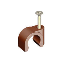 3/4" Wood Screw Copper Brown Quick Clip Open