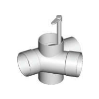 100mm Effluent Diverter DWV 