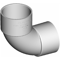 DWV Bend  40 X 88D F&F Plain DWVF0054