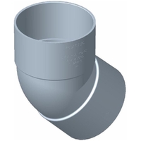 DWV Bend  80 X 45D F&F Plain DWVF0066