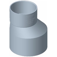 DWV Level Invert Taper   80 X 50mm DWVF0388