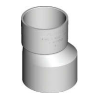 100 X 65mm Level Invert Taper DWV F0394