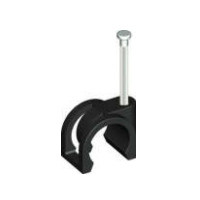 16/20mm Double Banga Masonry Nail Pex Black Quick Clip Open 