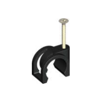 16/20mm Double Banga M-Tek Screw Pex Black Quick Clip Open 