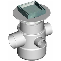 Floor Waste Gully Kit Smart Tile 65mm
